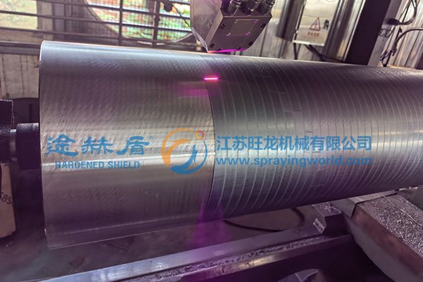 大型輥子激光淬火